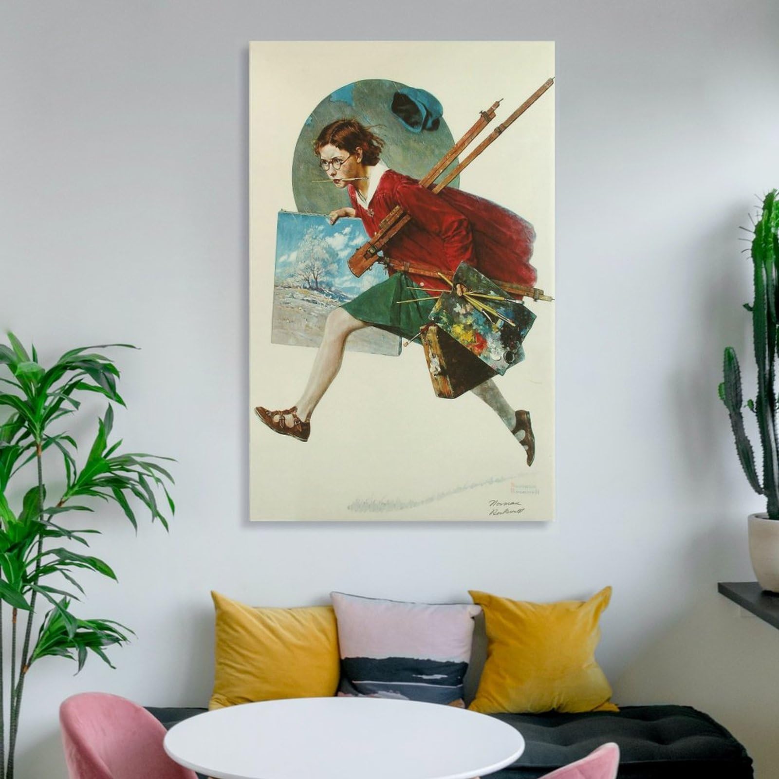 Amazon.co.jp: Norman Rockwell ノーマン・ロックウェル 絵画 ポスター